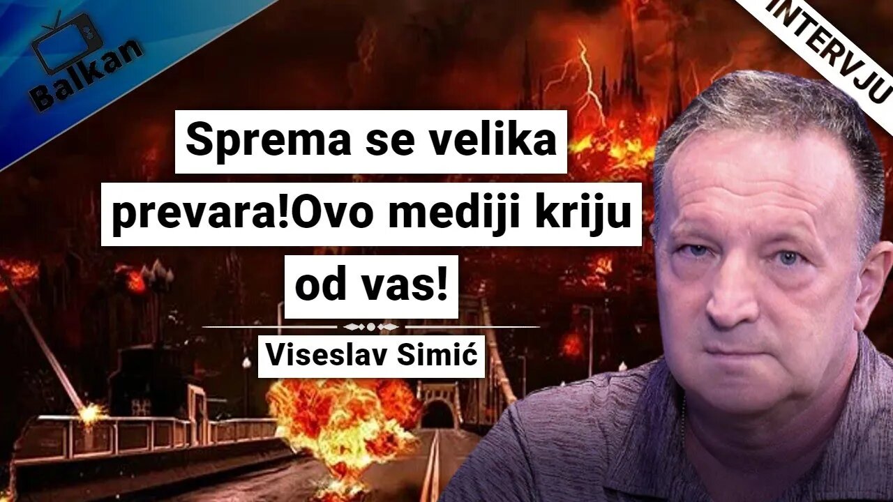 Viseslav Simić-Sprema se velika prevara!Ovo mediji kriju od vas!