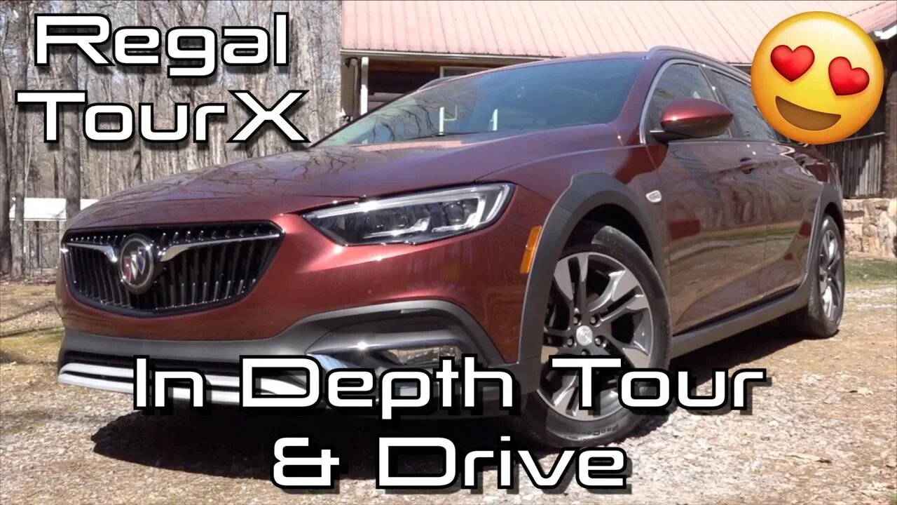 2019 Buick Regal TourX Essence: Start Up, Test Drive & In Depth Tour