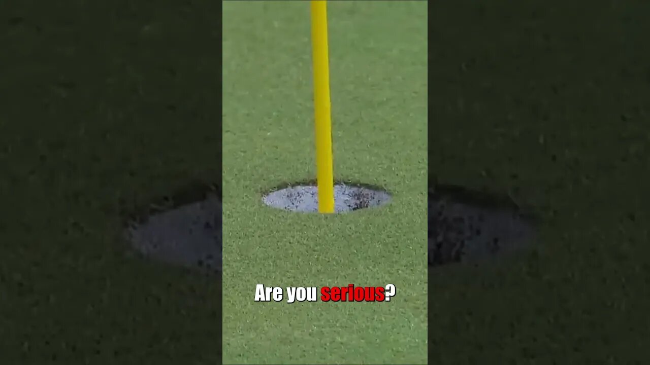 Will This Become an Iconic Putt For Canadians? | Golf Essentials #golf #golfessentials #shorts
