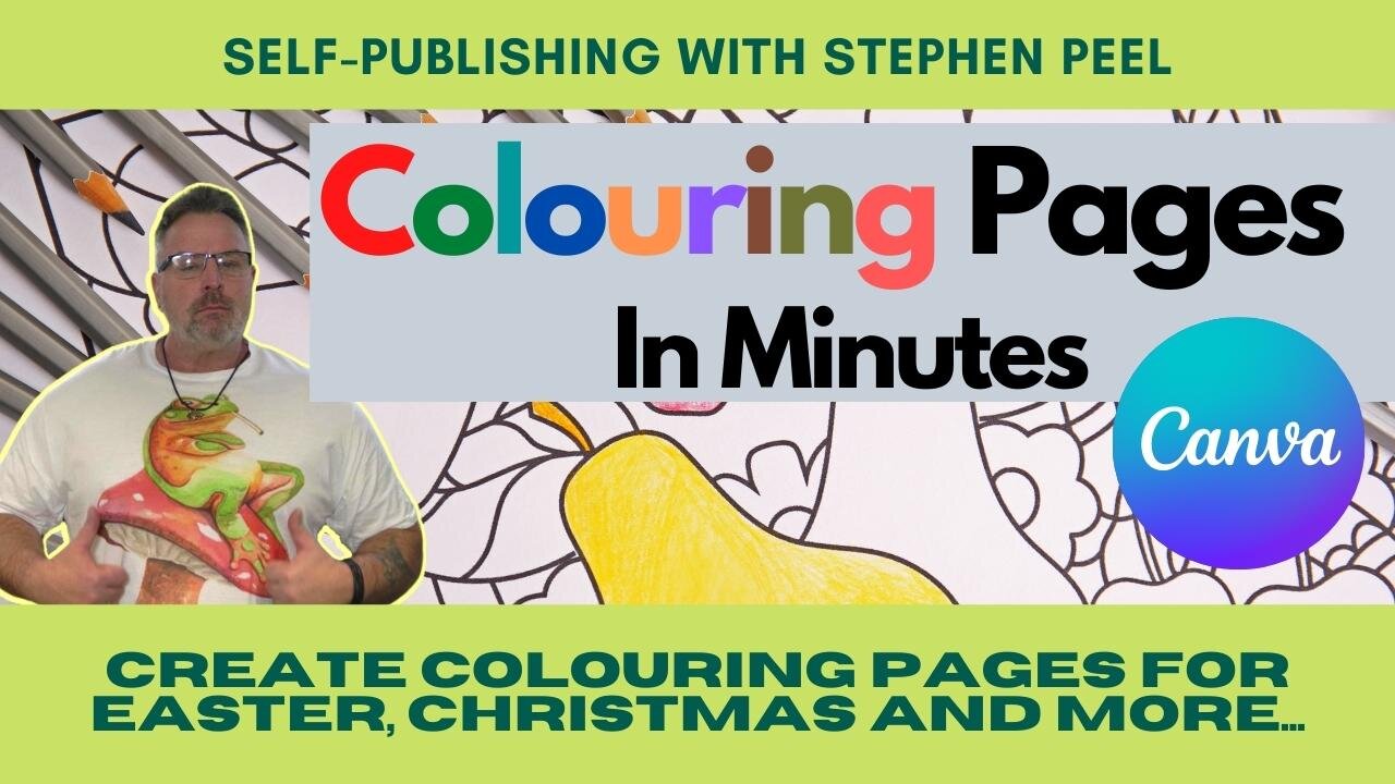 Create coloring pages in minutes for downloading or publishing to Amazon KDP.