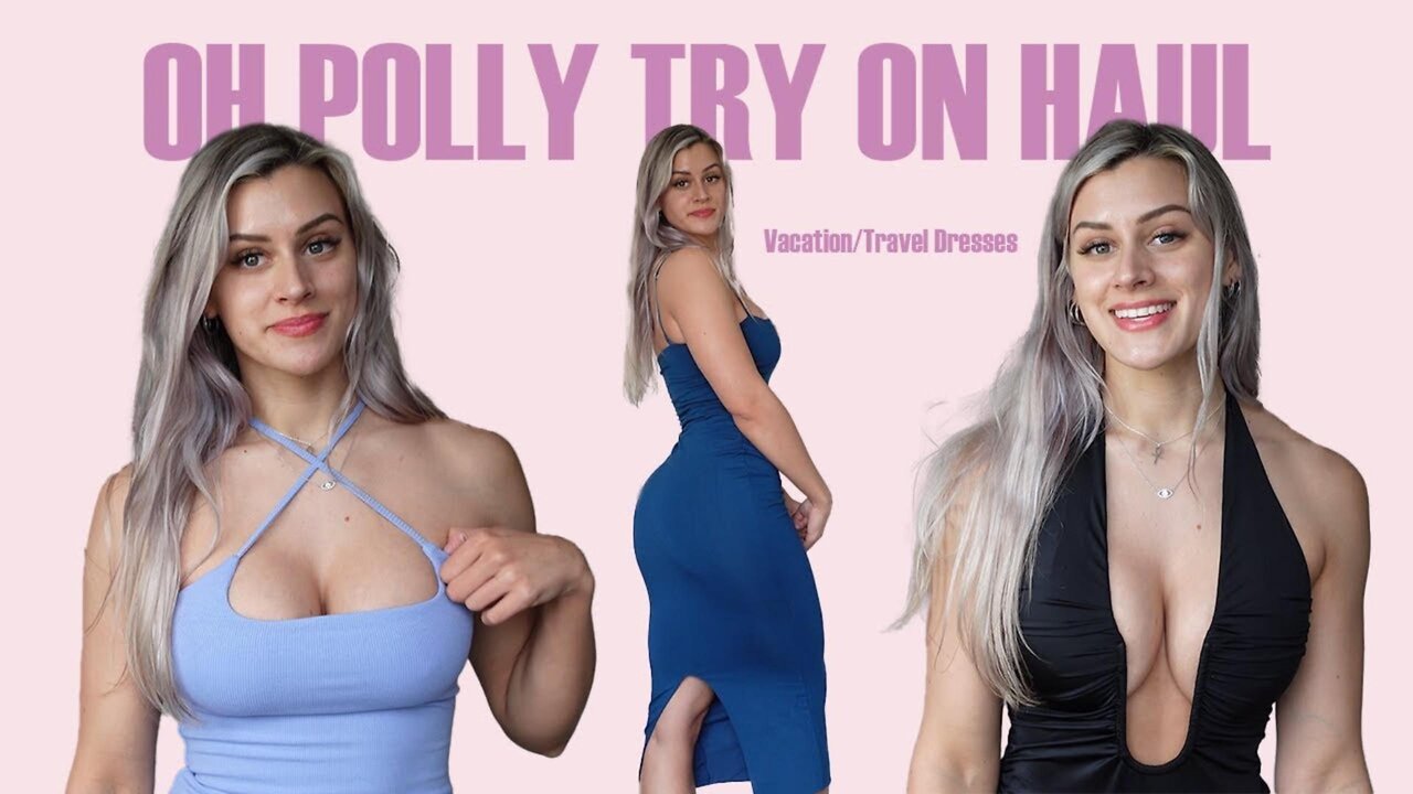 Oh Polly Try on Haul _ Vacation Dresses