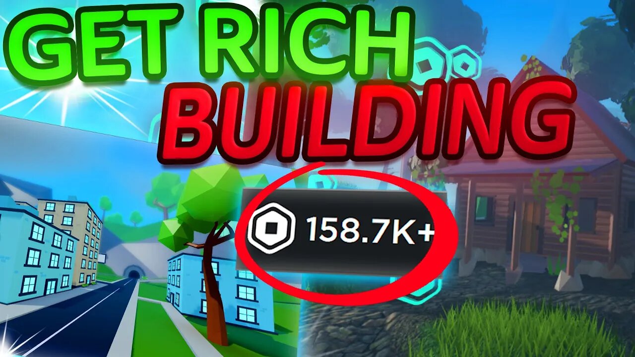 How to EARN Robux BUILDING On Roblox #shorts