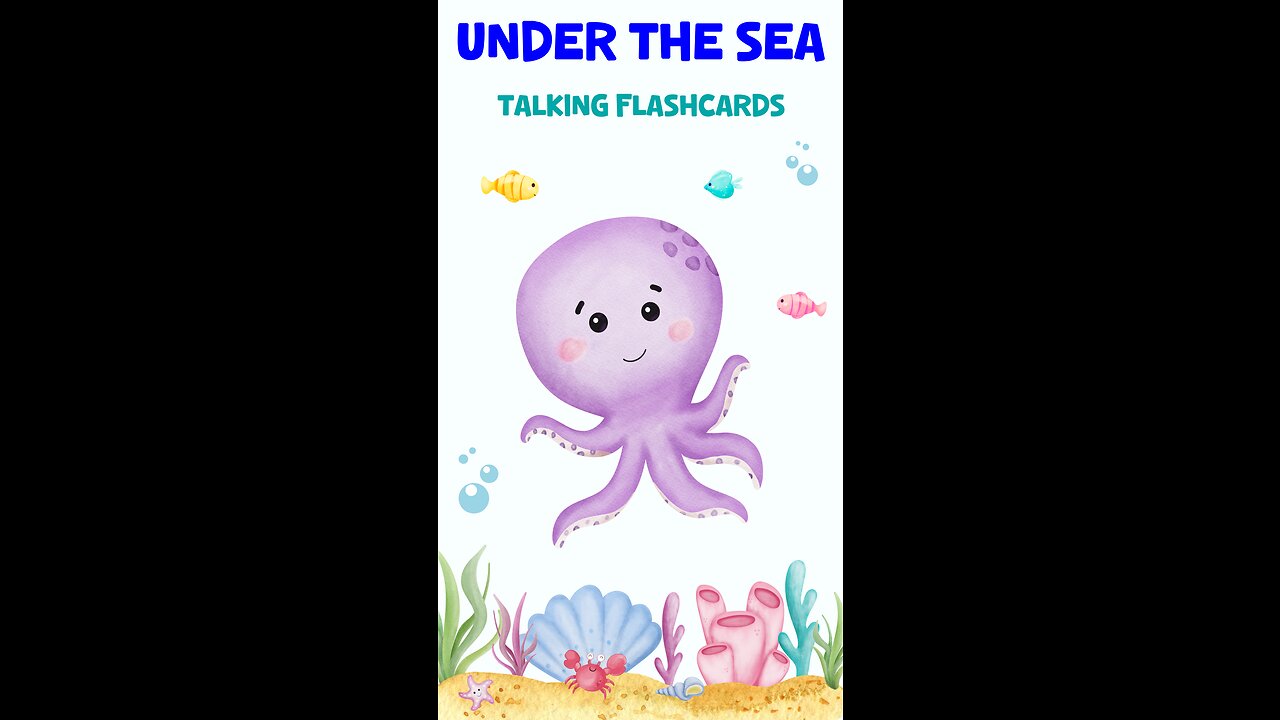 Dive into the Ocean: Talking Flashcards for Kids - Under the Sea Edition