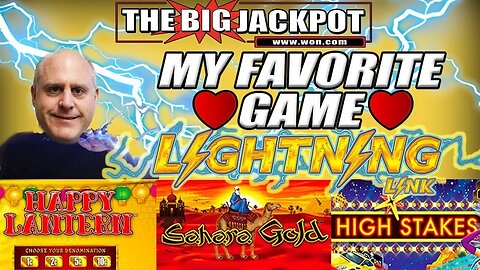 I ❤️4 BIG JACKPOT$ on My FAVORITE GAME! ⚡LIGHTNING LINK ⚡PAY$ HUGE! | Raja Slots