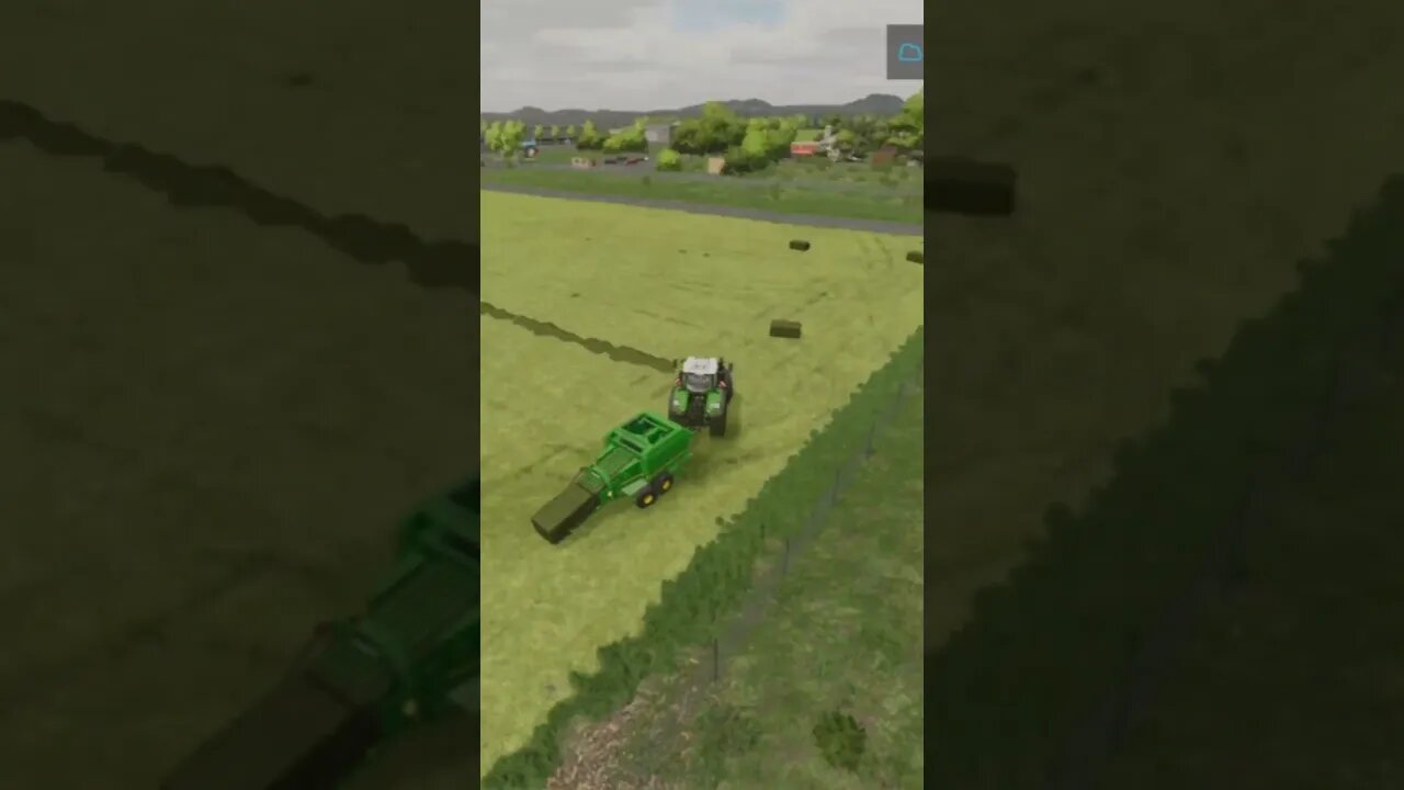 Green Bales Farming Simulator 22 #shorts