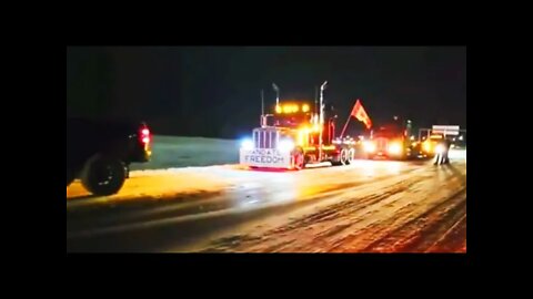 Canadian Truckers Protesting vaccine passports