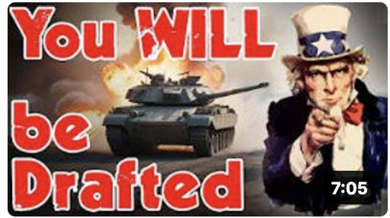 URGENT NEWS – New LAW for WOMEN in Selective Service – War Coming!