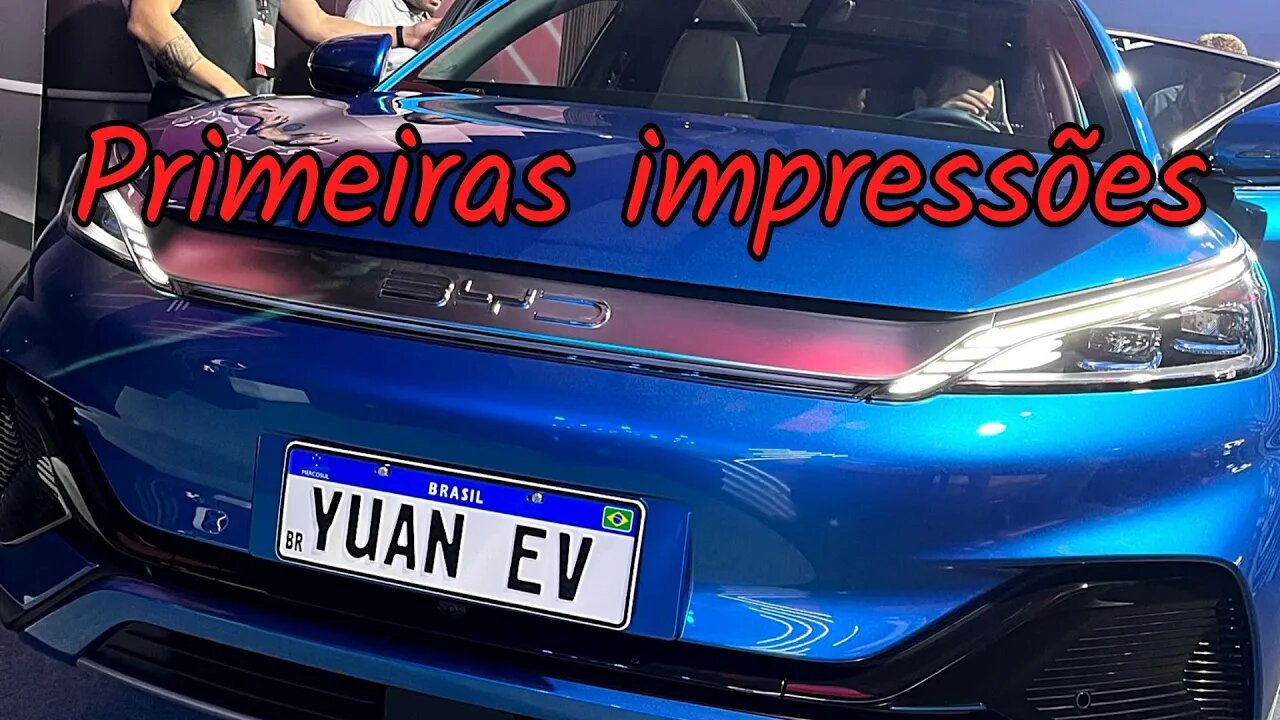 Apresentação do no BYD Yuan Plus EV