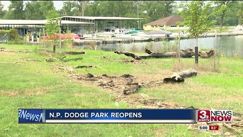 NP Dodge Park re-opens, still work left to do