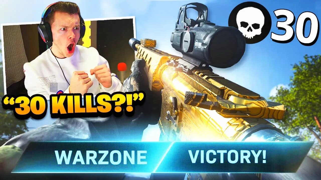 30+ KILL GAMEPLAY! Best M4A1 Class Setup in Warzone.. (Modern Warfare)