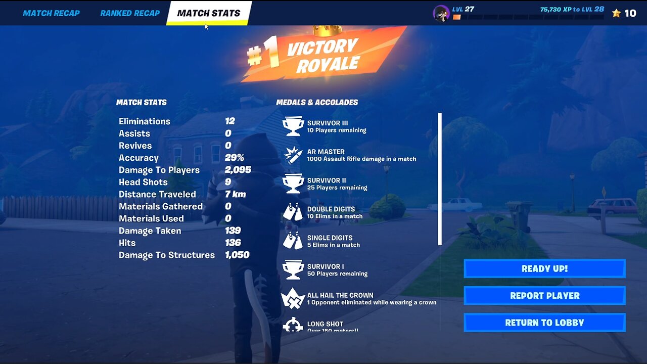 Ranked Fortnite OG Crown Royale Win