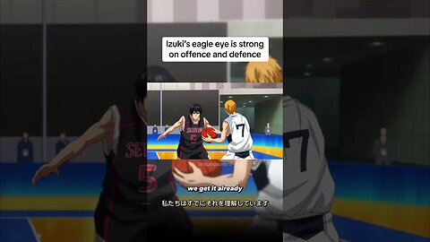 Izuki’s eagle eye is strong on offence and defence 🤩 #anime #kurokonobasket #fyp