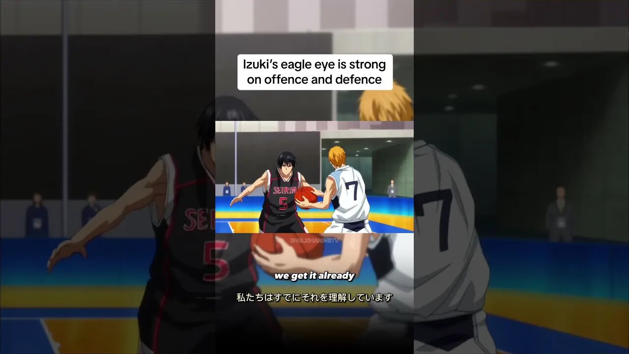 Izuki’s eagle eye is strong on offence and defence 🤩 #anime #kurokonobasket #fyp