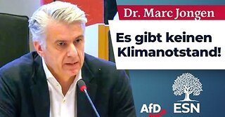 Es gibt keinen Klimanotstand! – Dr. Marc Jongen (AfD)