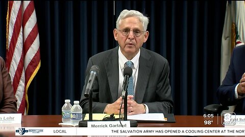 Attorney General Merrick Garland visits Omaha and Nebraska law enforcement