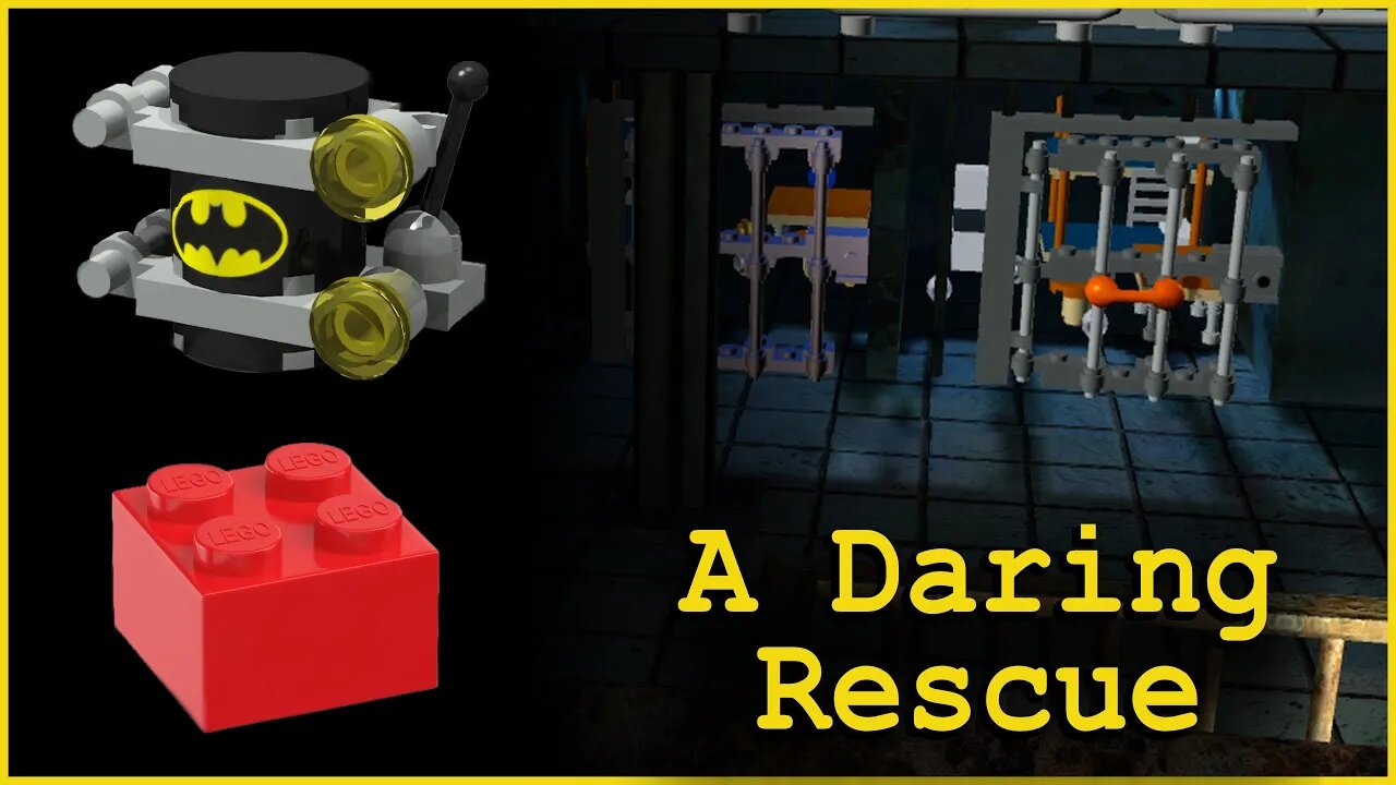 LEGO Batman: The Videogame | A DARING RESCUE - Minikits & Red Power Brick