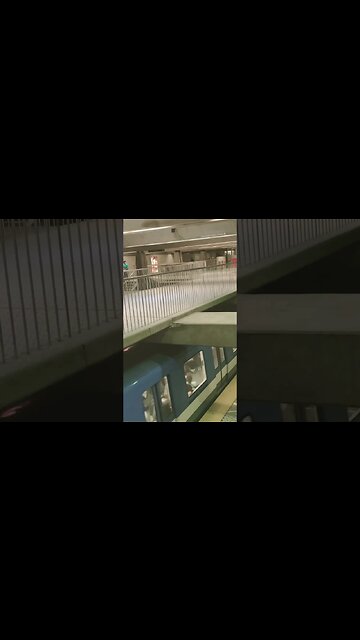 Rare old metro Montréal still around #viralvideo #montreal #train #travel