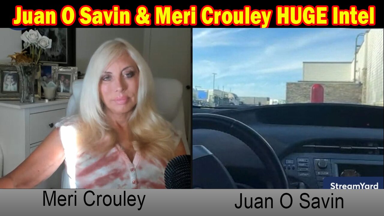 Juan O Savin & Meri Crouley HUGE Intel 10/27/24: "The FINAL COUNTDOWN and DEEP STATES DEMISE"