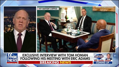 TOM HOMAN FOLLOWING MEETING WITH ADAMS