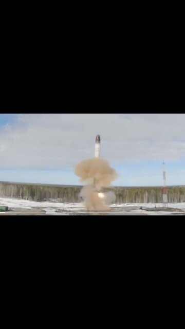 Raw Footage of Russia Testing Hypersonic Nuke