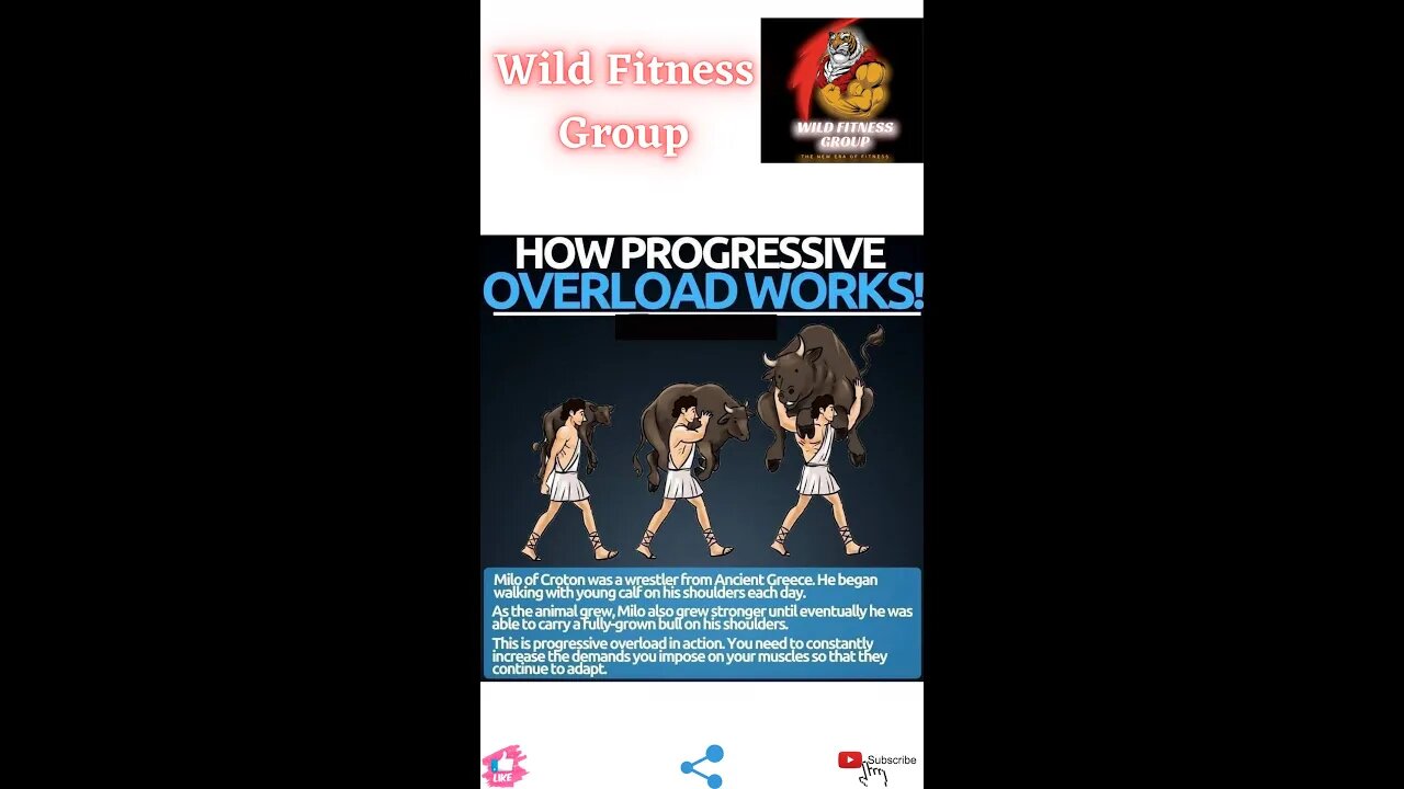 🔥How progressive overload works🔥#fitness🔥#wildfitnessgroup🔥#shorts🔥