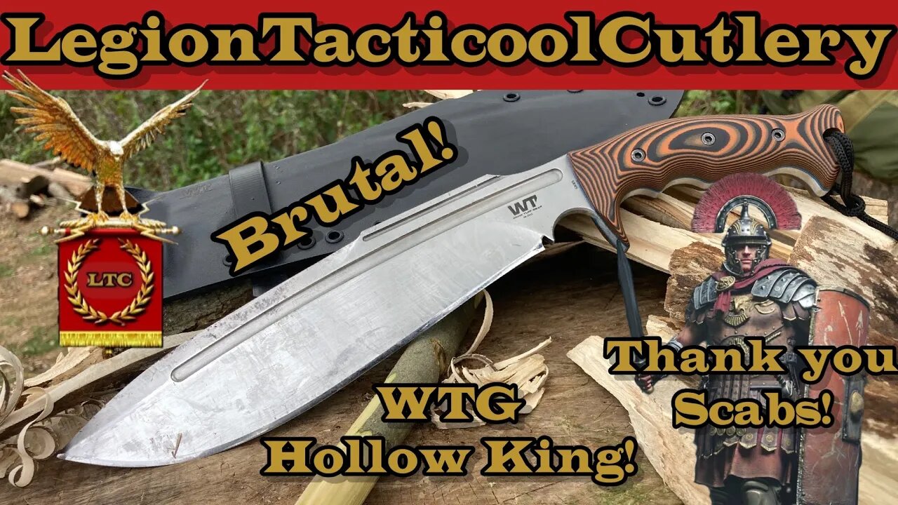 WorkTuffGear Hollow King Test! @CHOIRBOYZ CUTLERY OUTDOORS!! @WorkTuffGear Victor