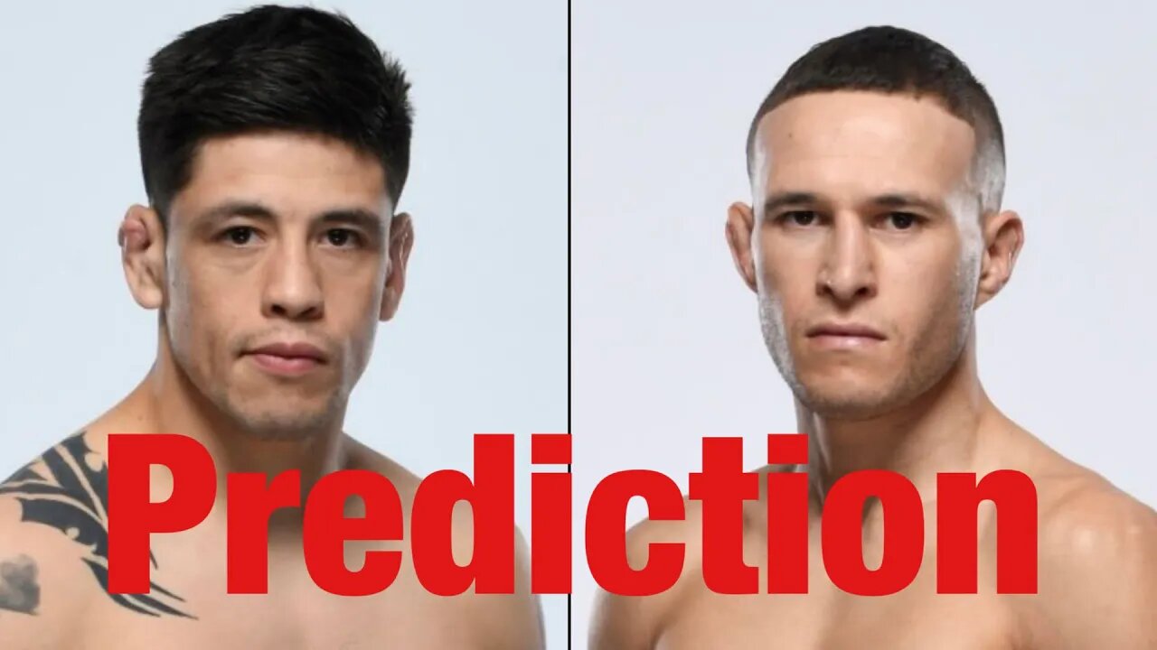 Brandon Moreno Vs Kai Kara France Early Prediction