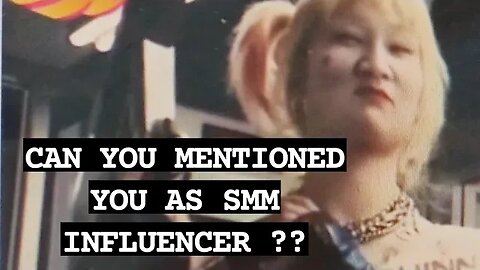 CAN YOU CALL YOURSELF AN INFLUENCER ???? --- FRANSISCA SIM