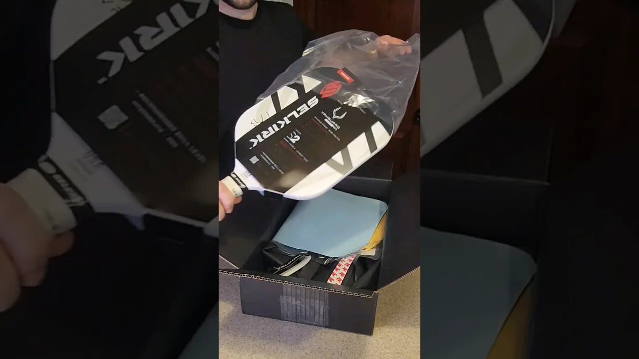 ASMR UNBOXING OF THE SELKIRK VANGUARD POWER AIR S2 PICKLEBALL PADDLE #pickleball @SelkirkSport