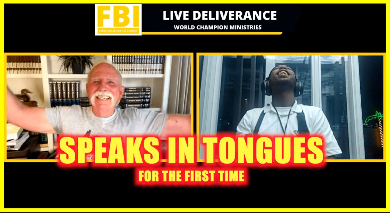 SECURITY GUARD GETS SET FREE AND SPEAKS IN TONGUES