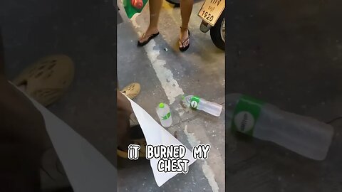 Bug Burns Human Chest!