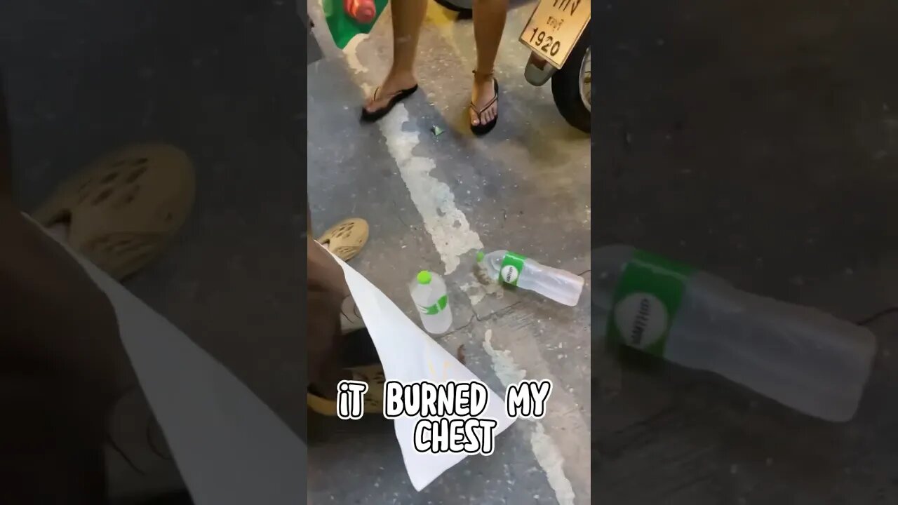 Bug Burns Human Chest!