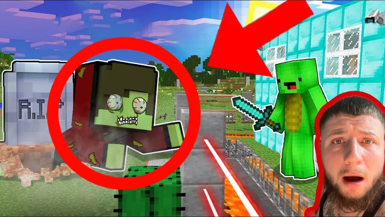 Something is Wrong With My Friend - Minecraft Zombies !! #minecraft #mikey