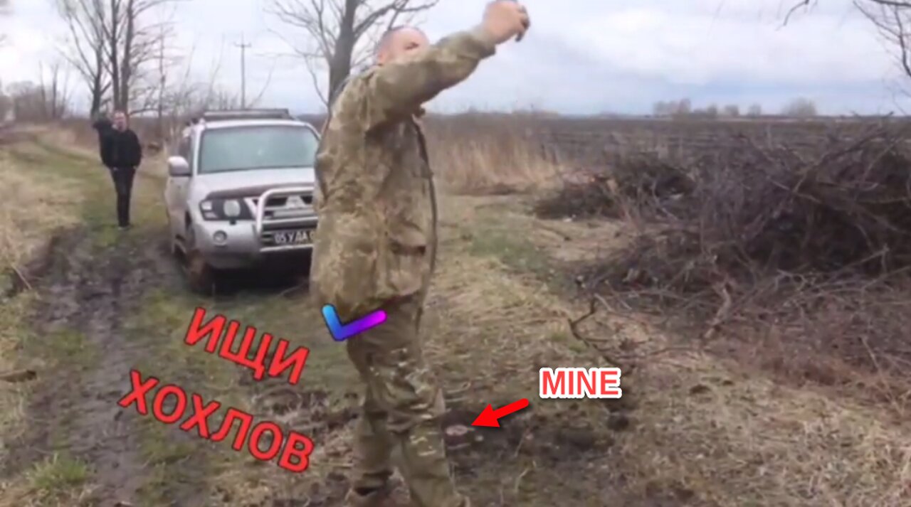 Ukrainians learned "Don´t F#ck With Mines" lesson... the hard way