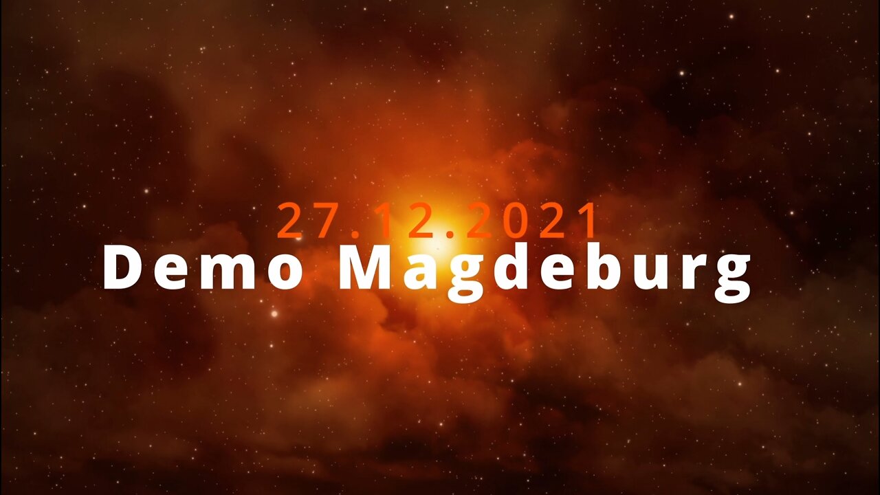 Spaziergang Magdeburg | Demo Magdeburg 27.12.2021