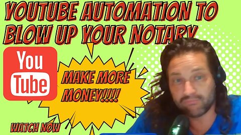 How To Use YOUTUBE Automation To GROW Your Mobile Notary Loan Signing Agent BUSINESS!