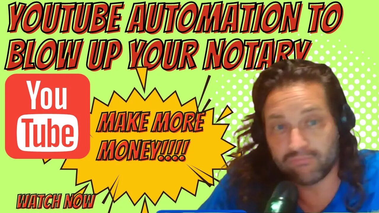 How To Use YOUTUBE Automation To GROW Your Mobile Notary Loan Signing Agent BUSINESS!