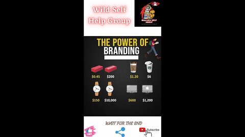 🔥The power of branding🔥#shorts🔥#motivation🔥#wildselfhelpgroup🔥21 march 2022🔥