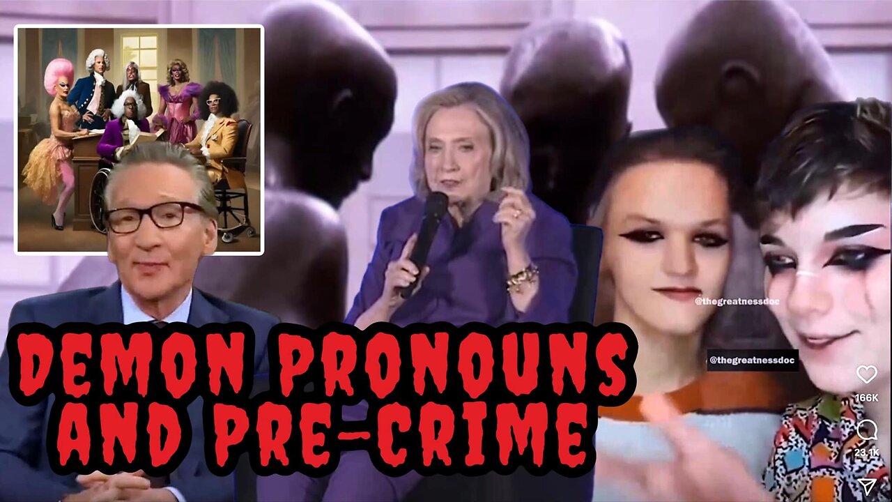 Demon Pronouns and Pre-Crime