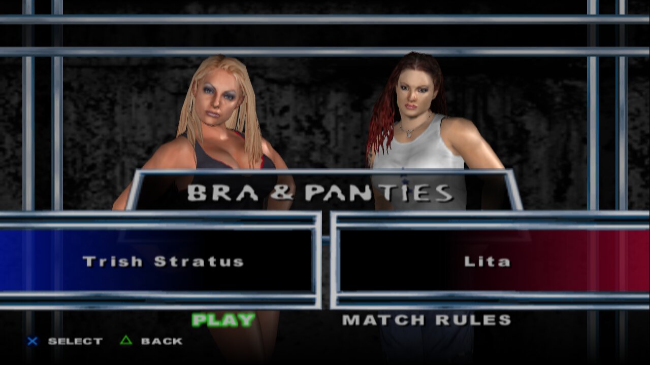 WWE SmackDown! Here Comes the Pain Trish Stratus vs Lita