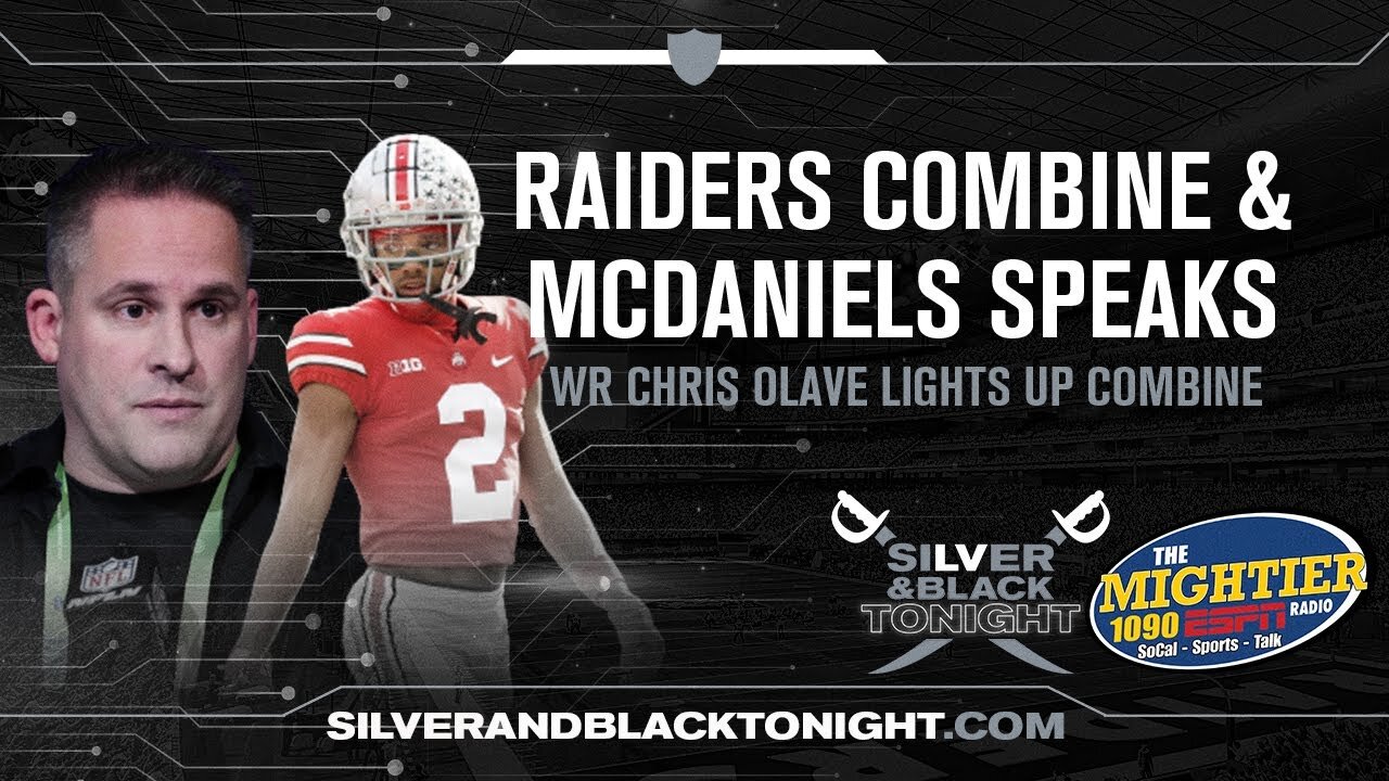 Las Vegas Raiders Combine Report: Olave a Target + Josh McDaniels Speaks