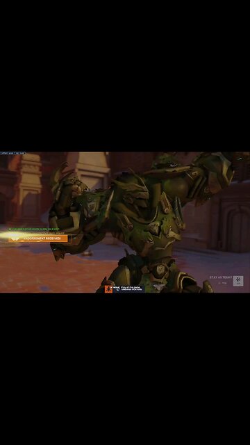 Funky always getting Reinhardt POTG. #overwatch