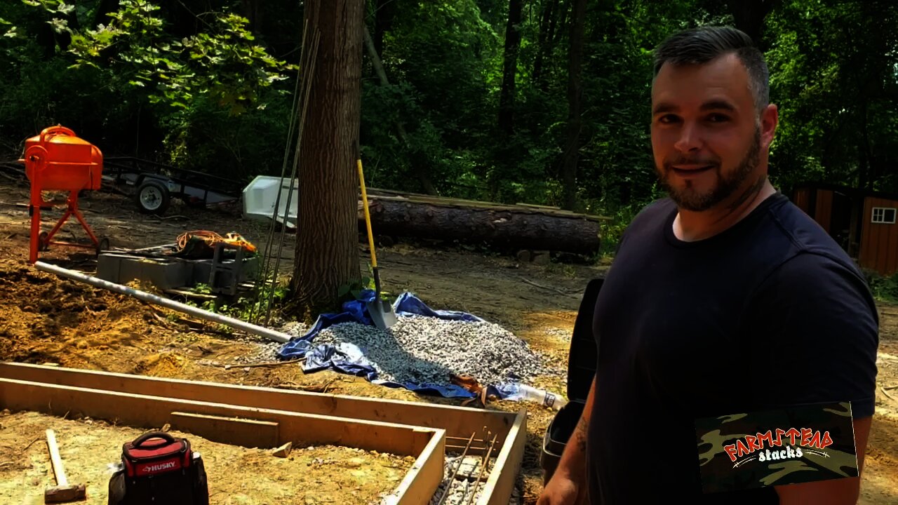 Quick video on the foundation form and pour
