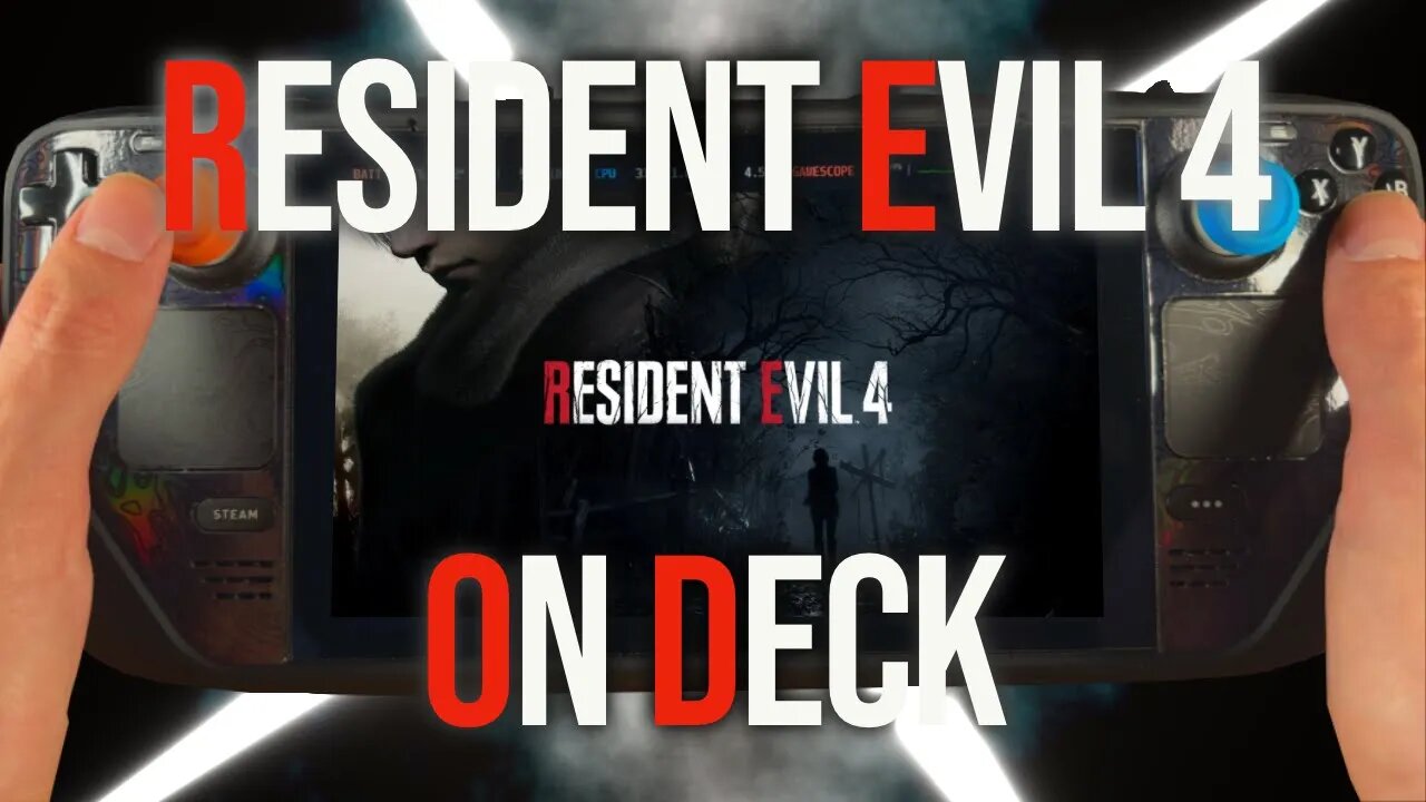 RESIDENT EVIL 4 REMAKE ON DECK | Can the Steam Deck Run RE4?