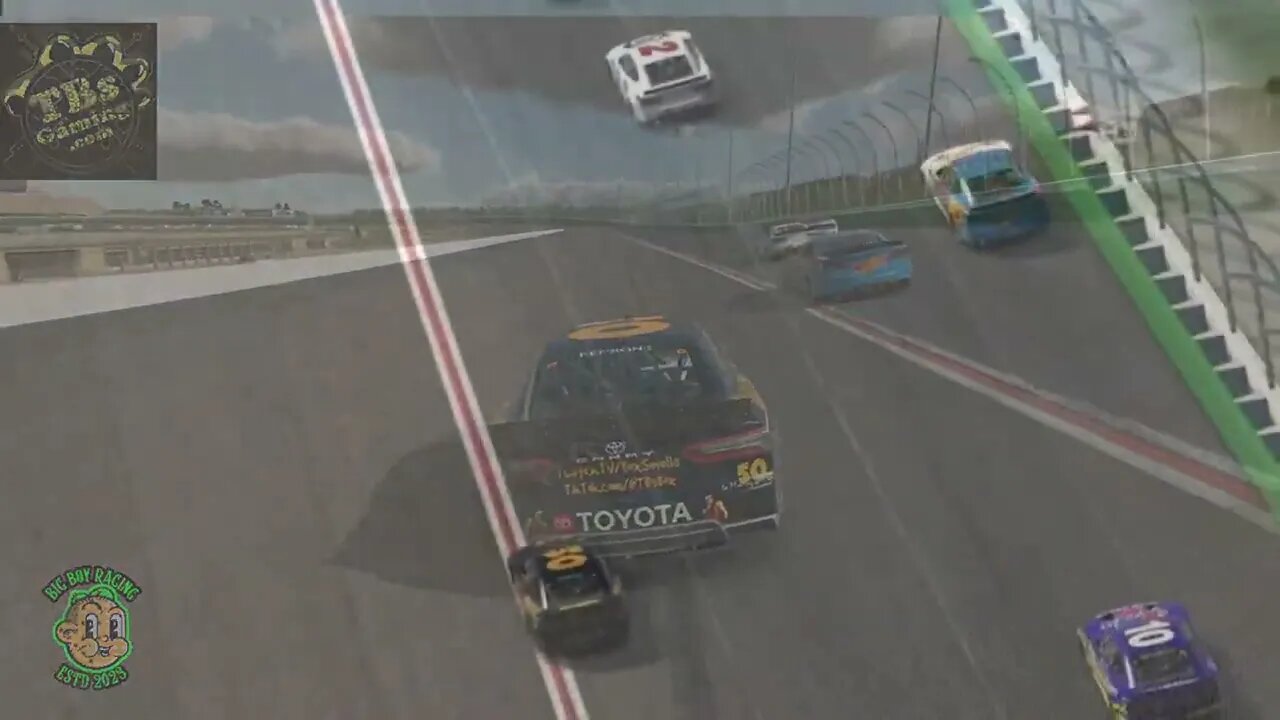 Missed another one #iracing #simracing #nascar #crashes #boxcar #bigboyracing