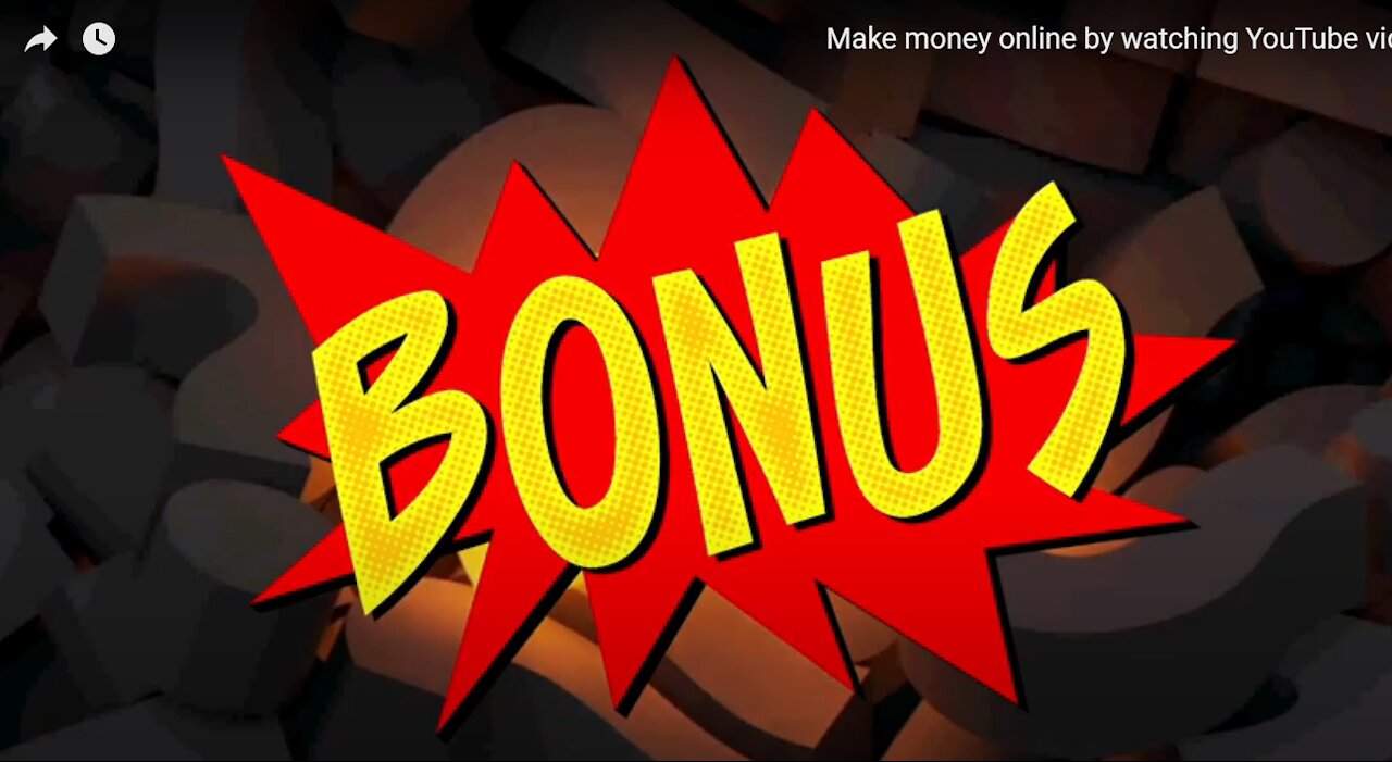 Make money online by watching YouTube videos this is best