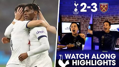 FIRST TASTE OF ANGE BALL! Tottenham 2-3 West Ham • Asia Pacific Tour 2023 [WATCH ALONG HIGHLIGHTS]