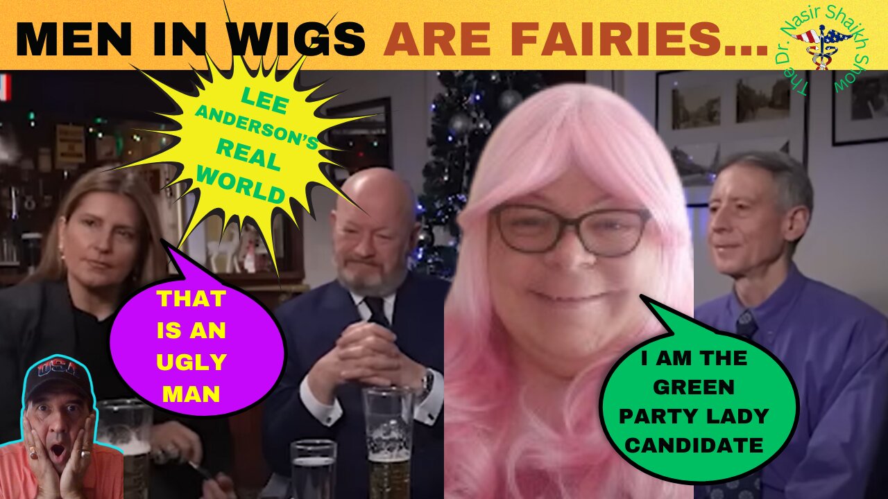 TRANSGENDER Debate: GREEN Party Candidate is a Man Wearing Wigs