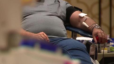 Blood drive held at Rampart Casino