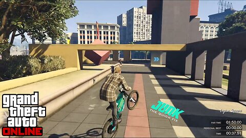 GTA Online Junk Energy Time Trials Pillbox Hill Attempt 3